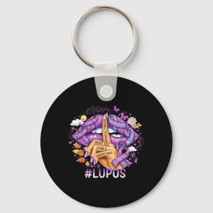 Dont Judge What Dont Understand Lupus Awareness Key Ring