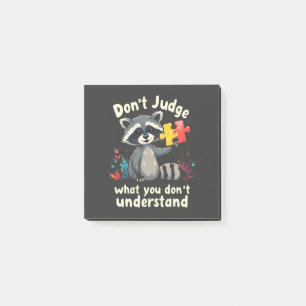 Don't Judge What You Don't Understand Autism  Post-it Notes