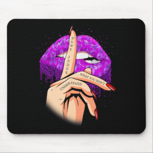 Don't Judge What You Don't Understand Fibromyalgia Mouse Pad