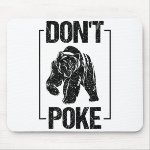 Don't Ke Funny Bear _ Cute Superhero Bear Usa Gift Mouse Pad