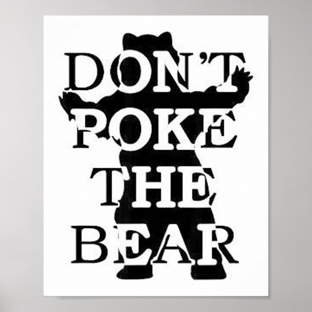 Don't Ke The Bear  Poster (Front)