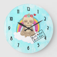 Don't Know Don't Care Text - Cute Meditating Sloth