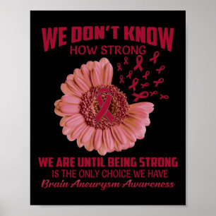 Don't Know How Strong Brain Aneurysm Poster