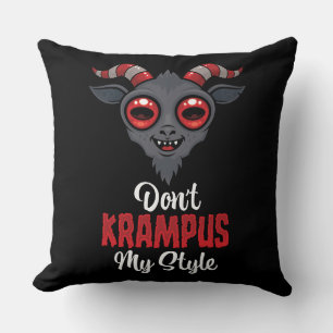 Don't Krampus My Style Cushion