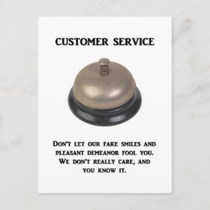 dont-let-our-fake-smiles-and-pleasant-demeanor postcard