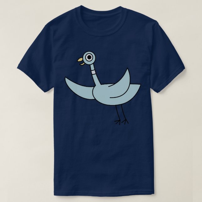 Dont Let the Pigeon Drive the Bus Classic TShirt (Design Front)