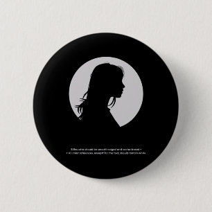 Dont Let The Pretty Face Fool You Karate Taekwondo 6 Cm Round Badge