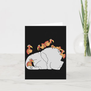 Dont Let The Turkeys Get You Down Card