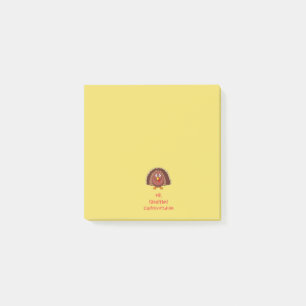 Don't Let the Turkeys Get You  Down - Latin Postit Post-it Notes
