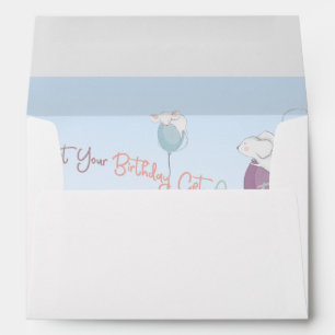 Don't Let Your Birthday Get Away From You Mice Envelope