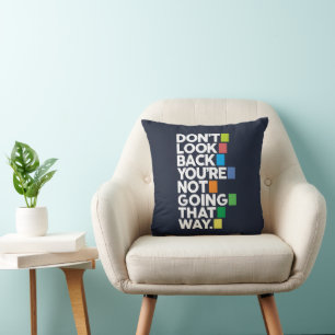 Don't look back cushion
