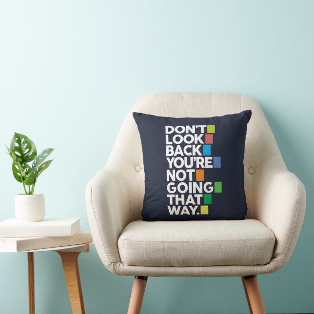Don't look back cushion (Chair)
