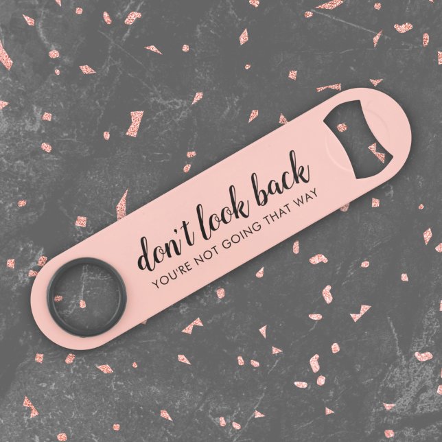 Don't Look Back | Modern Uplifting Peachy Pink (Creator Uploaded)