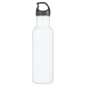 Don't Look Back | Modern Uplifting Positive Quote 710 Ml Water Bottle (Back)