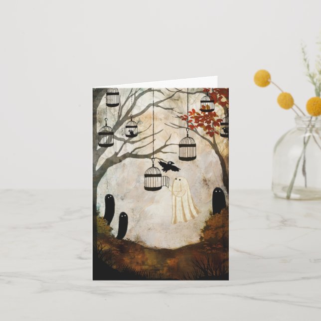 Don't Look Back Thank You Card (Front)
