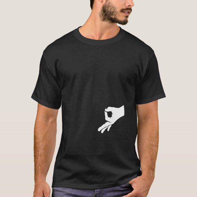 Don't Look Down  Prank Circle Game T-Shirt (Front)