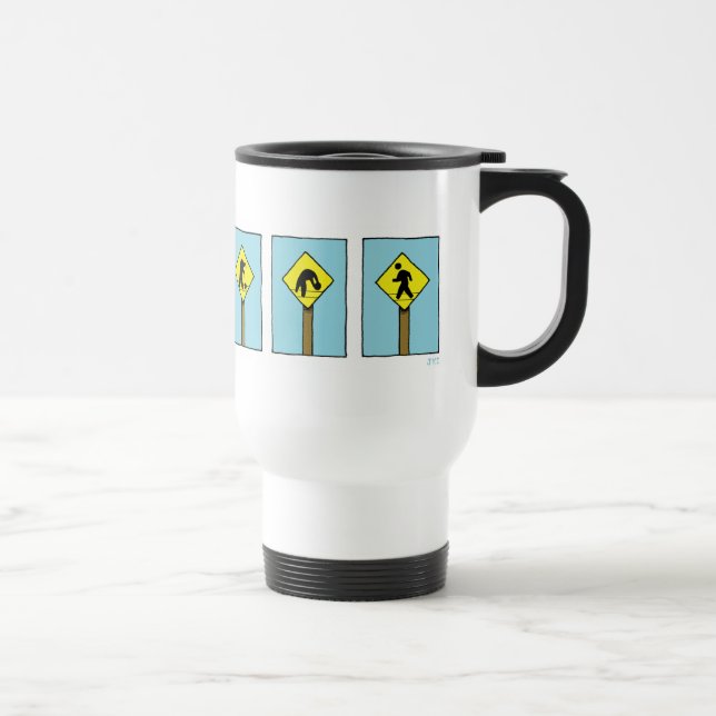 "Don't Lose Your Head" Travel Mug (Right)