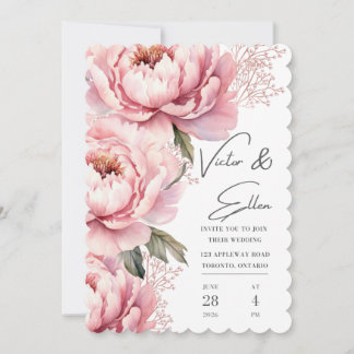 Don't Make Me Blush Invitation