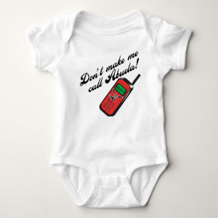 Don't Make Me Call Abuela! Baby Bodysuit