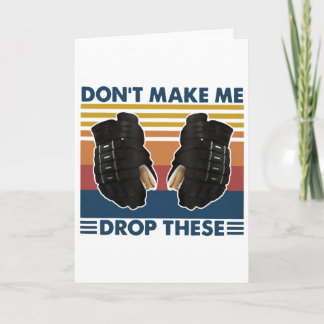 Don't Make Me Drop These Vintage Hockey  Card