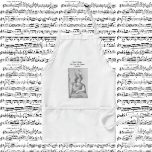 Don't Make Me Use my Opera Voice Standard Apron