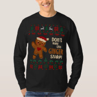 Don't Make This Ginger Snap Redhead Ugly Christmas