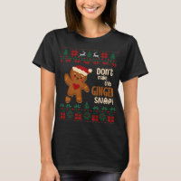 Don't Make This Ginger Snap Redhead Ugly Christmas