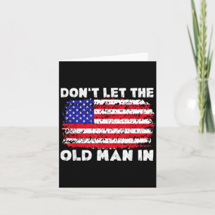 Don't Man Don' Let Old Vintage American Card
