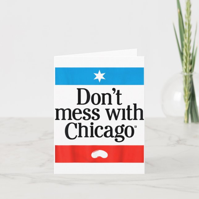 Don't Mess With Chicago  Card (Front)