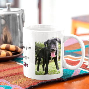 Don't Mess With My Dog And Coffee Personalised Pet Mug