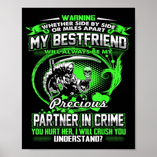 Don't Mess With My Friend  Poster (Front)
