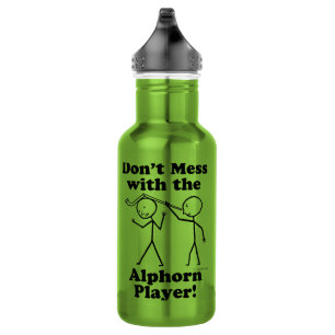 Don't Mess With The Alphorn Player 532 Ml Water Bottle