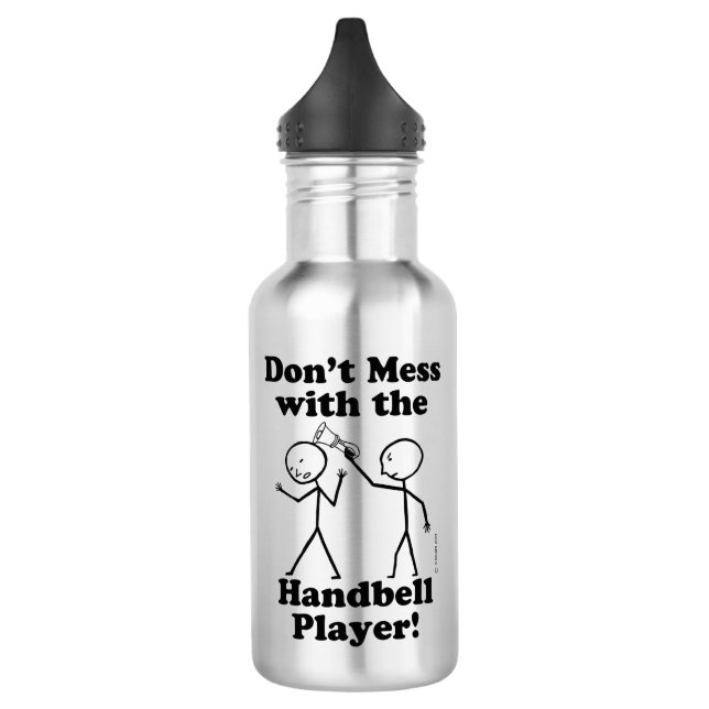 Don't Mess With The Handbell Player 532 Ml Water Bottle (Left)