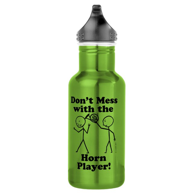 Don't Mess With The Horn Player 532 Ml Water Bottle (Right)