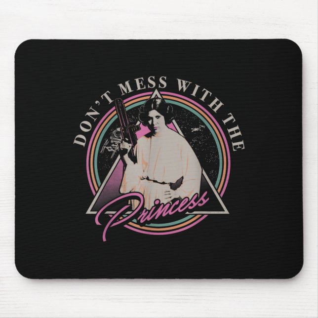 Don't Mess With The Princess +  Mouse Pad (Front)