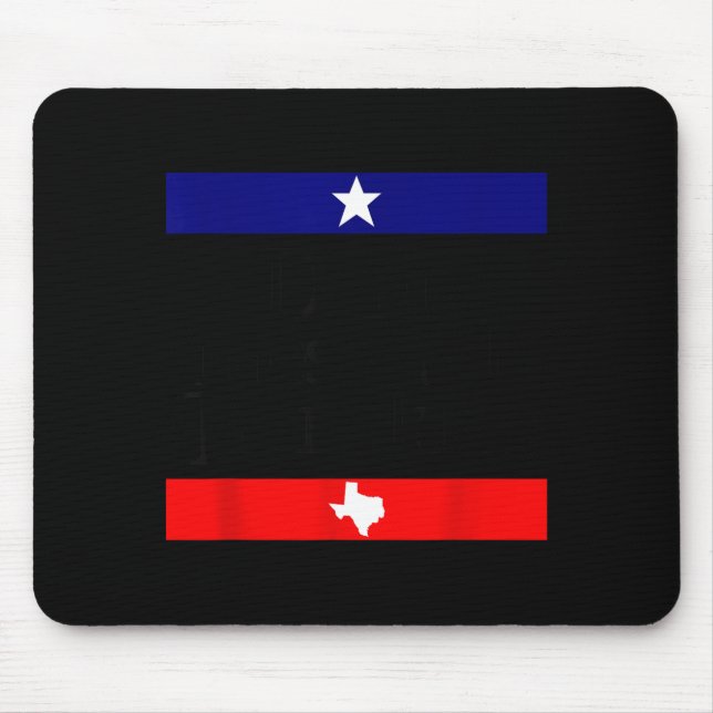 Don't Mess With Trans Kids Texas Pride Protect Tra Mouse Pad (Front)