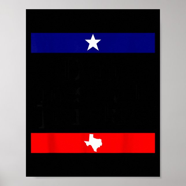 Don't Mess With Trans Kids Texas Pride Protect Tra Poster (Front)