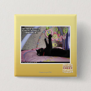 Don't Mind Me 15 Cm Square Badge