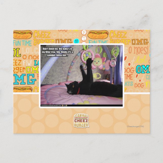 Don't Mind Me Postcard (Front)