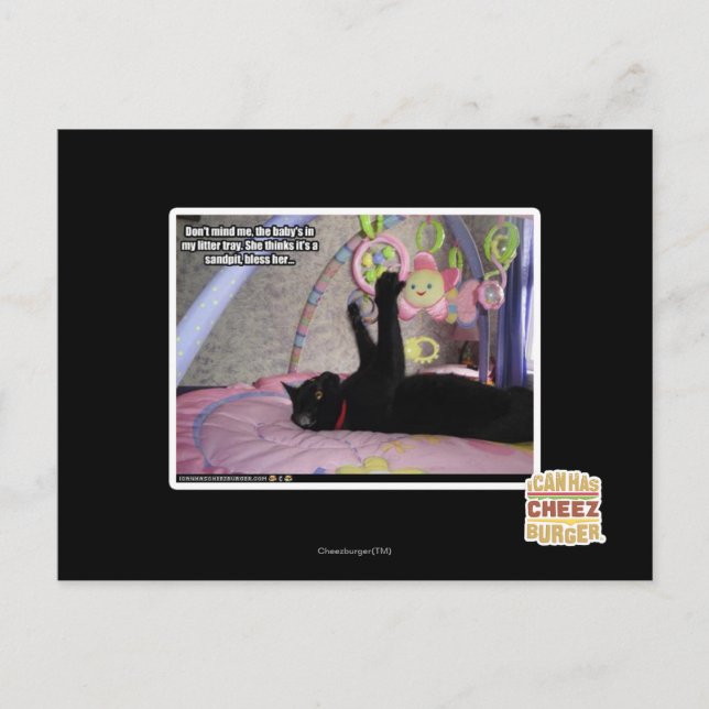 Don't Mind Me Postcard (Front)