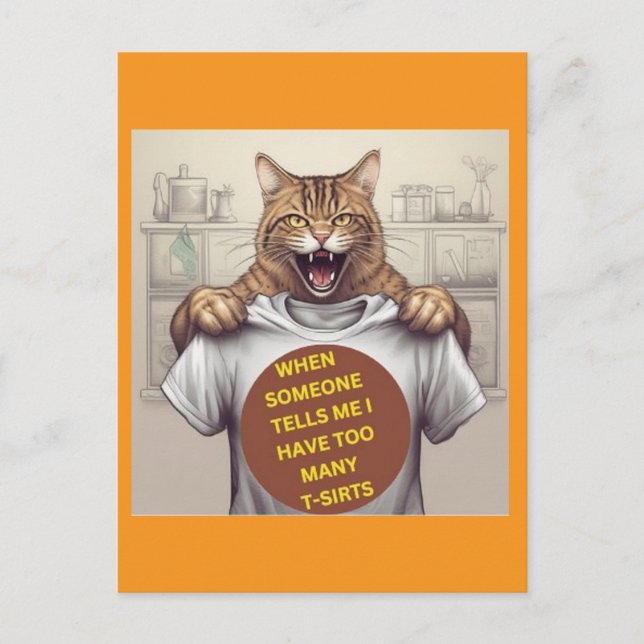 DON'T mind my business Postcard (Front)