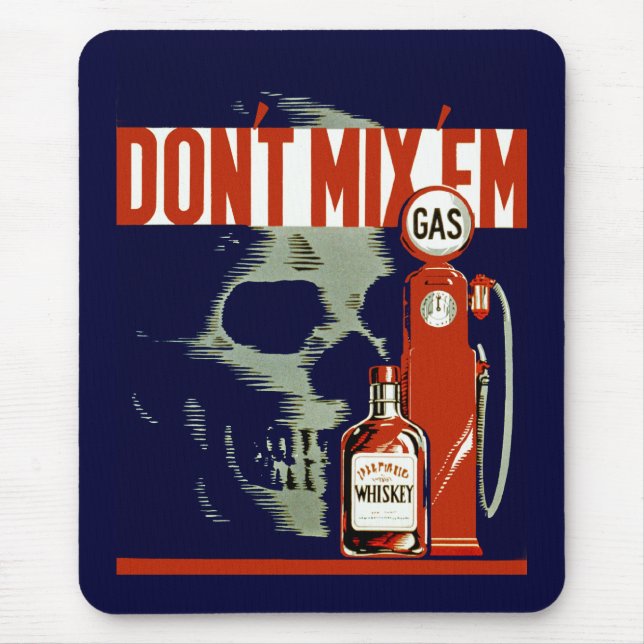 Don't Mix Em Mouse Pad (Front)