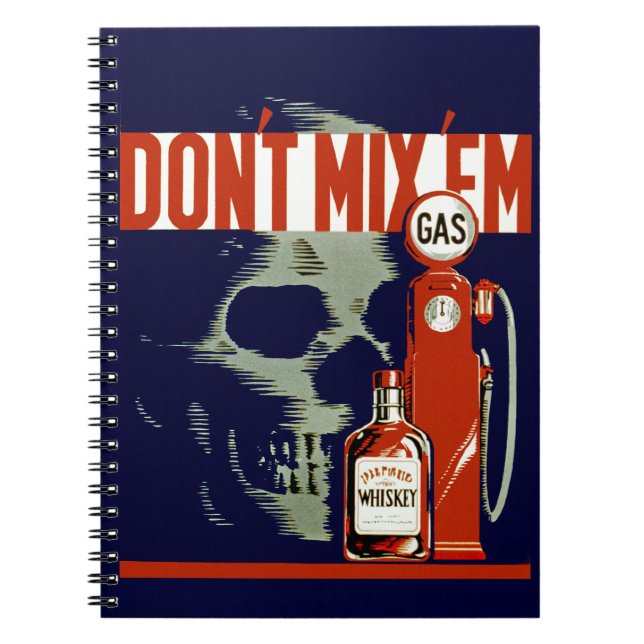 Don't Mix Em Notebook (Front)