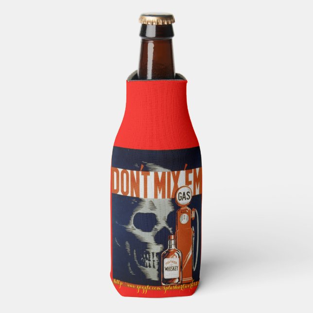 "Don't Mixem!" Bottle Cooler (Bottle Front)