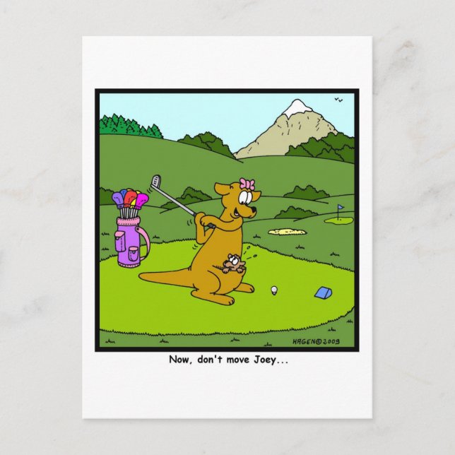 Don't Move Joey Postcard (Front)