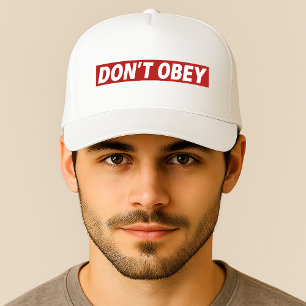 Don't Obey Portland Frog Protest Trucker Hat