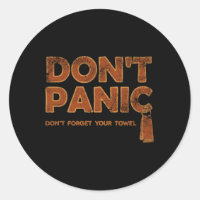 Don'T Panic And Carry A Towel Towel Day May 25Th