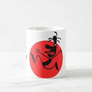 DON'T PANIC!! RUN!!! Ceramc Mug