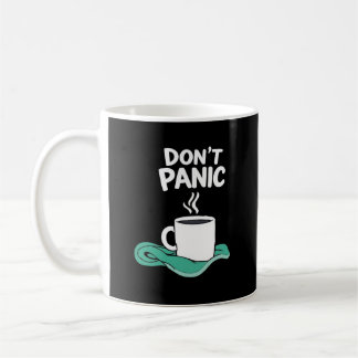 Don't Panic with towel  Coffee Mug
