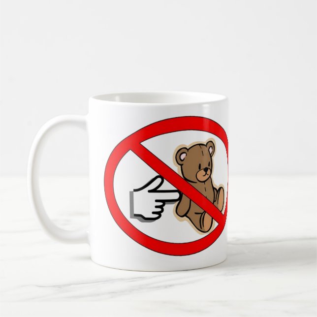 Don't Poke the Bear Mug (Left)